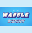 cool and funny english alphabet letters vector image
