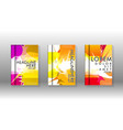 design background cover with colorful abstract vector image
