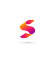letter s logo icon design template elements vector image