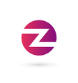 letter z logo icon design template elements vector image