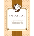 coffee theme background vector image vector image