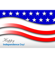 happy independence day - card vector image