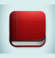 red book icon vector image