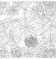 floral background vector image