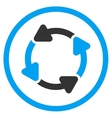 rotate cw icon vector image