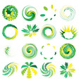 abstract elements set vector image