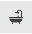 shower icon vector image
