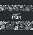 easter greeting card vector image vector image