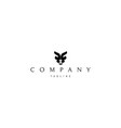 logo on which an abstract image vector image vector image