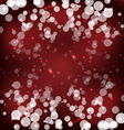 winter background vector image vector image