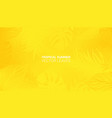 colourful luxurious summer background with palms vector image vector image