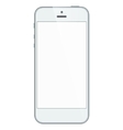 white business iphone 5s isolated on vector image vector image