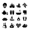 set of icons for spa vector image