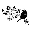 decorative bird vector image vector image