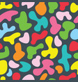 happy colors modern abstract funky splash pattern vector image