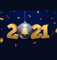 2021 new year happy chinese eve logo background vector image vector image