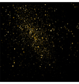 gold glitter texture vector image
