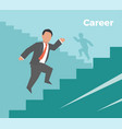 career concept business vector image vector image
