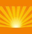 shine sun rays pattern on light background vector image