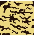 seamless camouflage pattern desert style vector image vector image