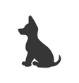 puppy vector image