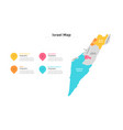 modern infographic template vector image