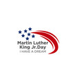 martin luther king jr day with text i have vector image
