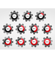 progress indicators vector image vector image