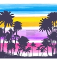 vintage banners of hawaiian island vector image vector image