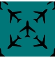 plane web icon flat design seamless pattern vector image vector image