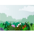 forest background vector image