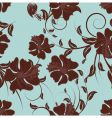 floral background vector image