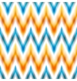 seamless ikat ethnic pattern vector image