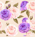 english roses seamless vector image