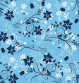 floral background vector image