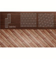 vnn laminate double deck vector image vector image