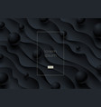 abstract black background with copy space vector image vector image