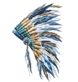 american native hat vector image