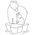 mothers day greeting vector image vector image