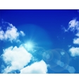 sky layered vector image