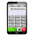 smartphone vector image vector image