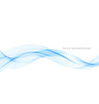 abstract colorful flowing wave lines vector image