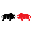 bison vector image
