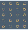 flower stamp texture pattern wallpaper vector image