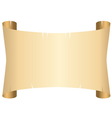 old scroll paper vector image vector image