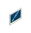bones x-ray dogs icon isometric 3d style vector image vector image