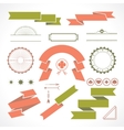 retro badges vector image vector image