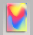 colorful vertical poster vector image