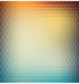 abstract geometric background with orange blue vector image vector image