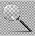 magnifying glass icon vector image vector image